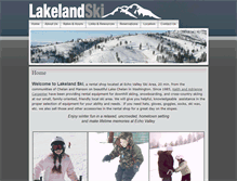 Tablet Screenshot of lakelandski.com